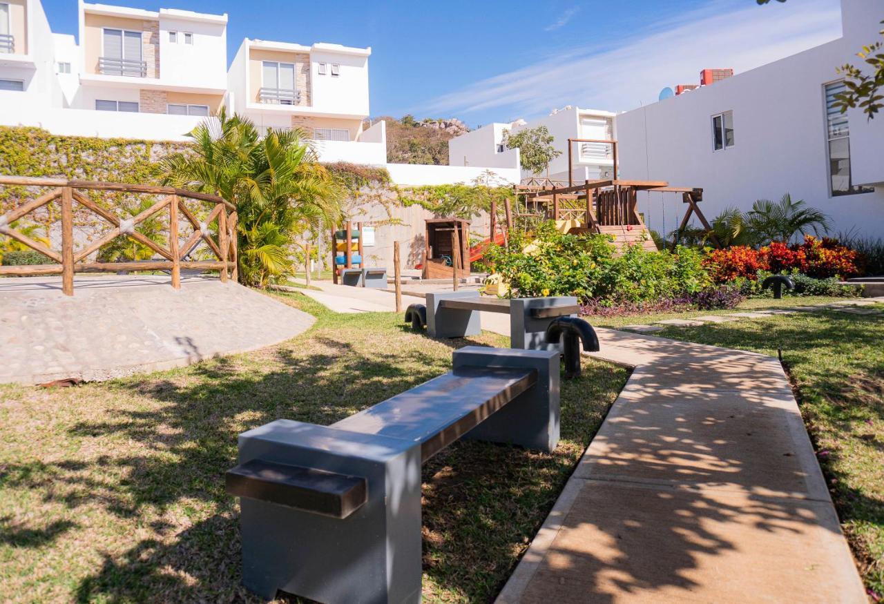 Casa En Privada Frente A La Playa Con Alberca! Villa Масатлан Екстериор снимка